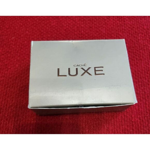 Luxe Crystal Pendant Necklace With Rhinestone Chain & Adjustable Length - Picture 15 of 15